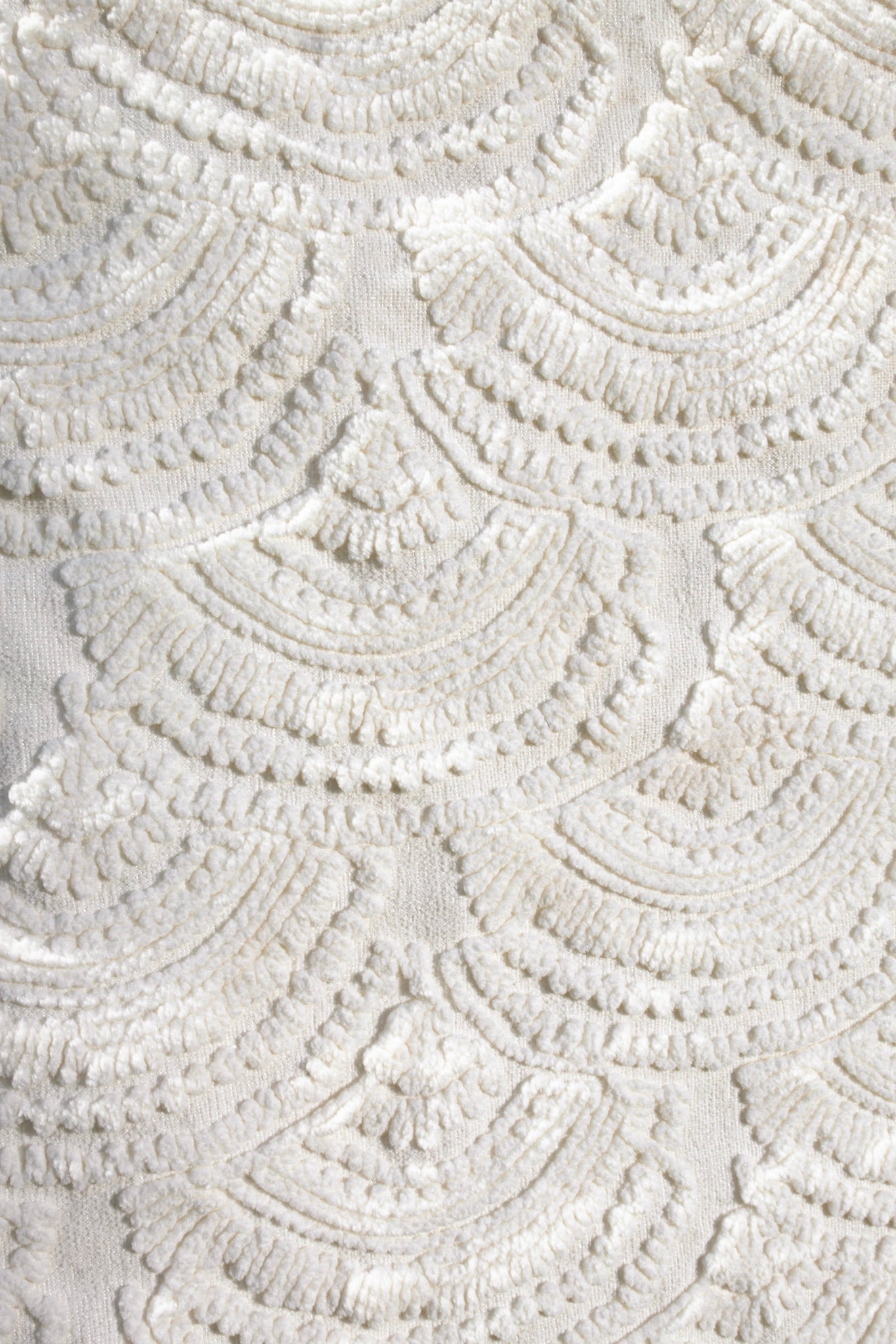 Engraved Chenille Duvet Set