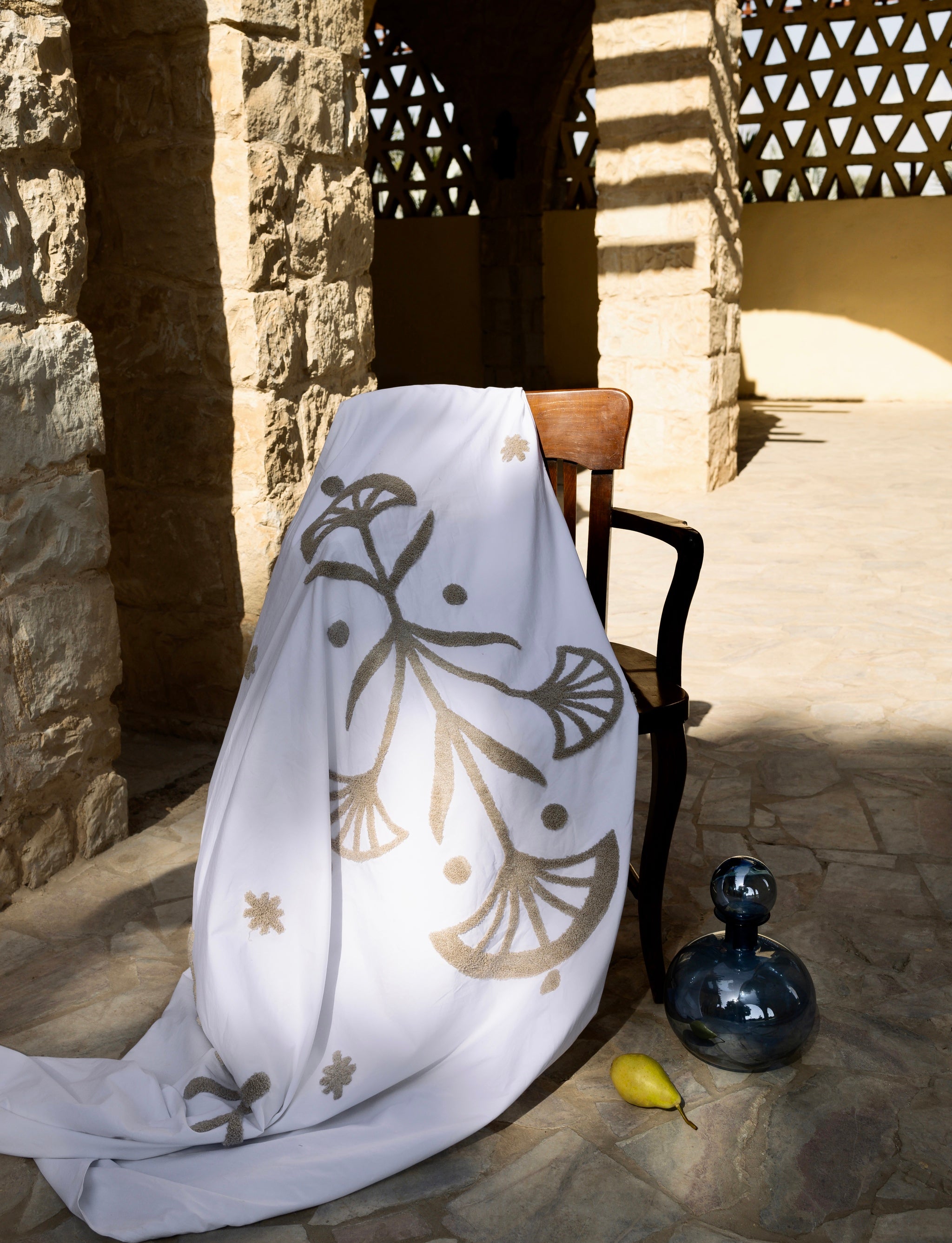 Lotus Tufted Duvet Set