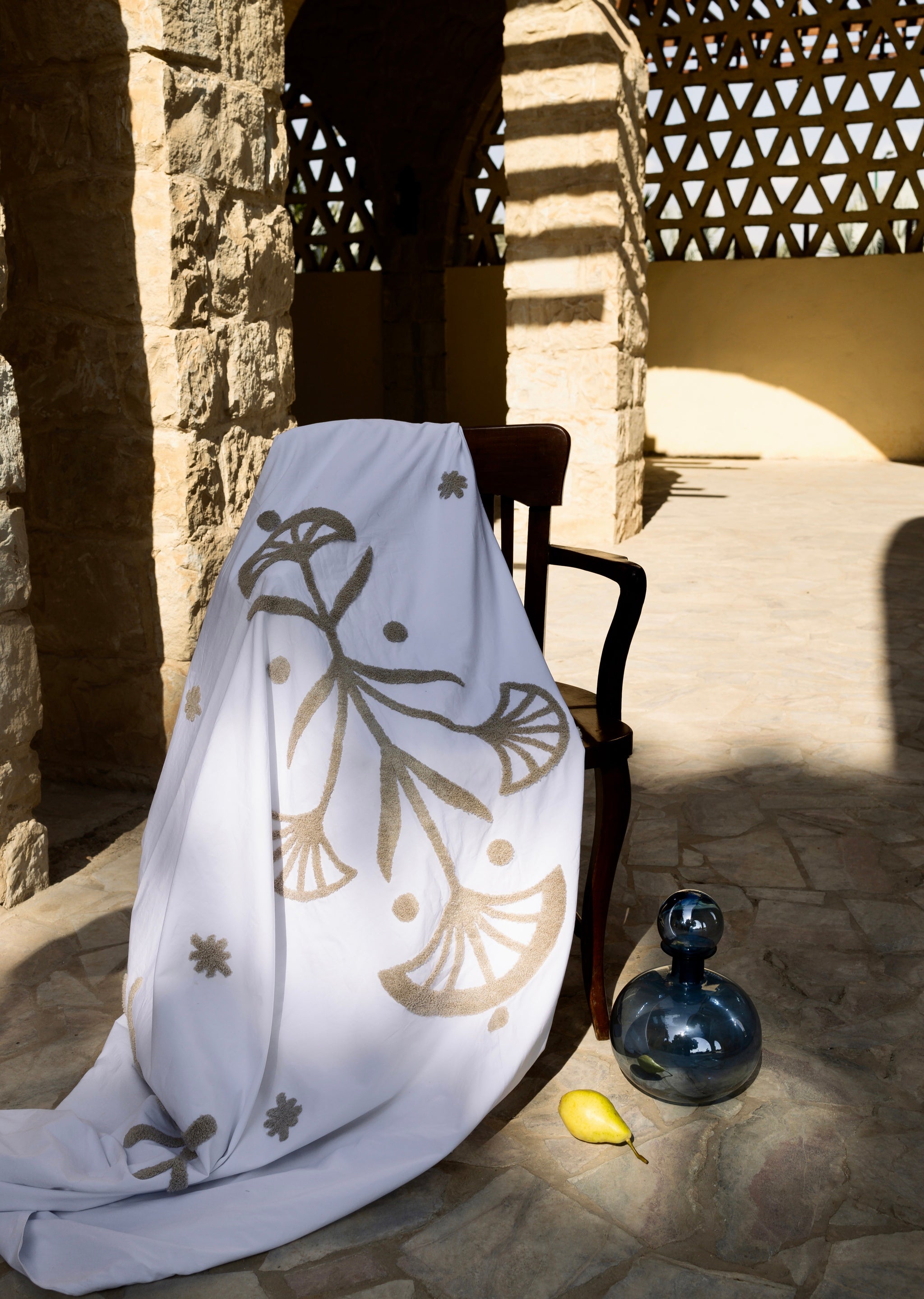 Lotus Tufted Duvet Set