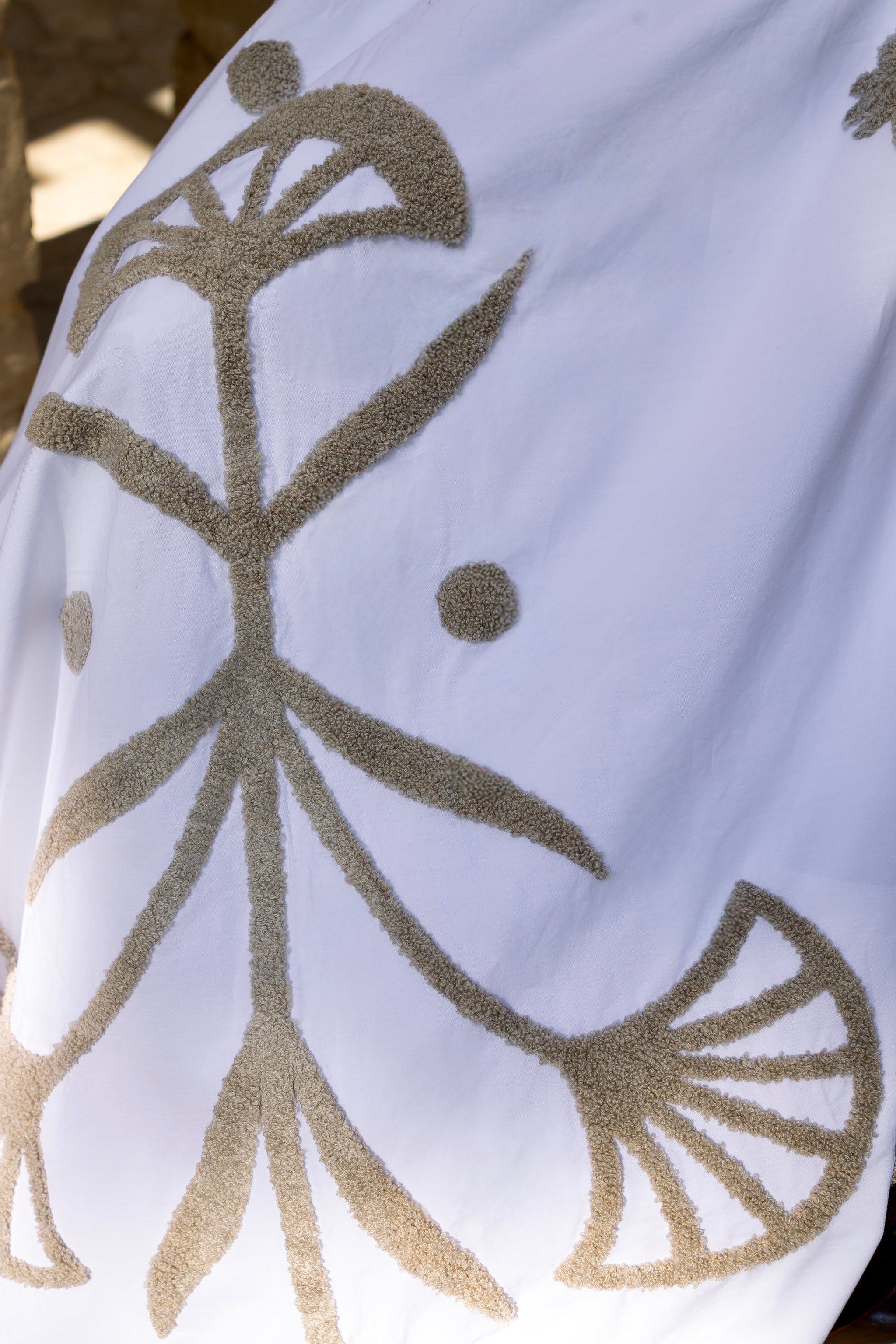 Lotus Tufted Duvet Set