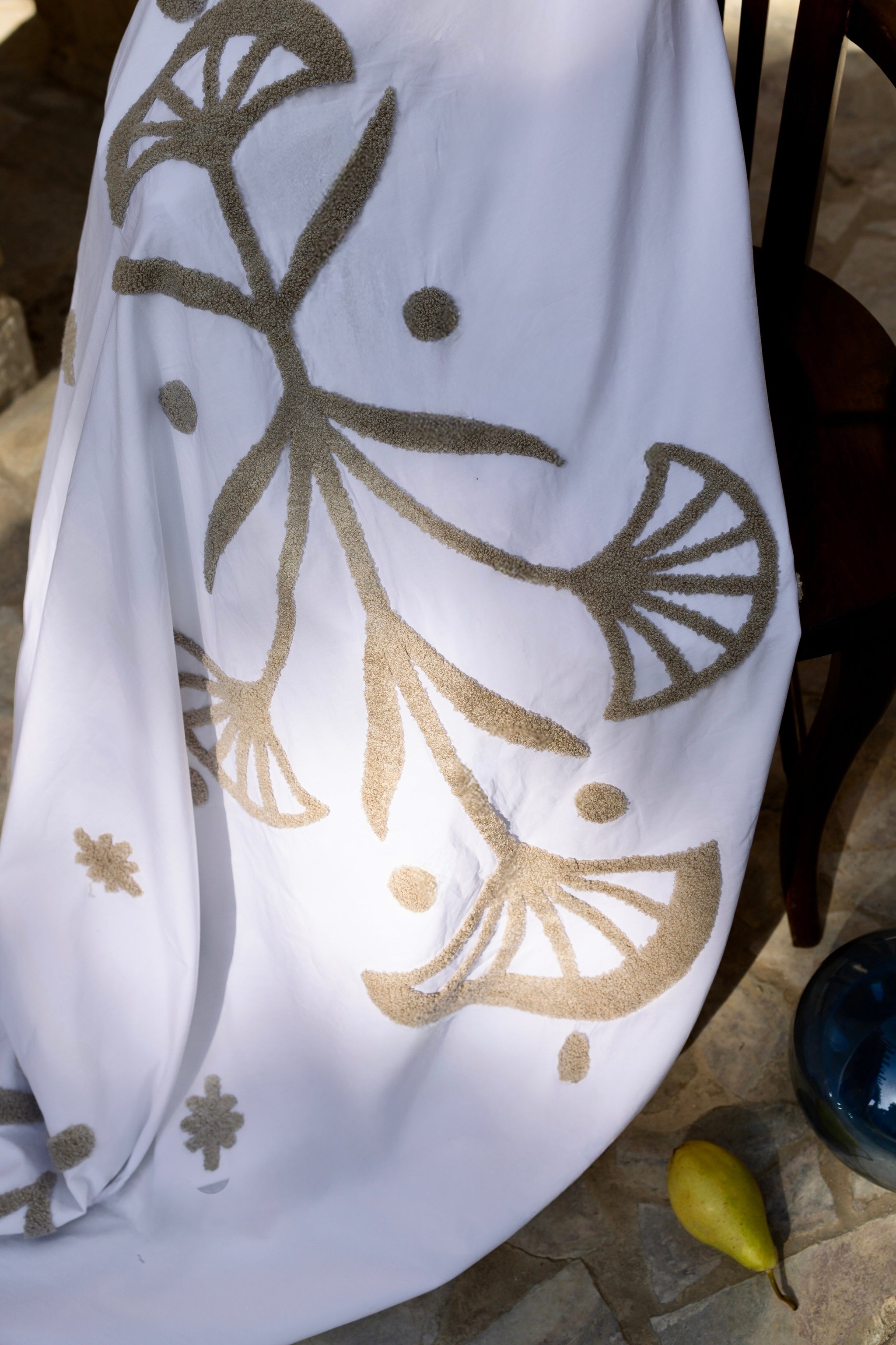 Lotus Tufted Duvet Set