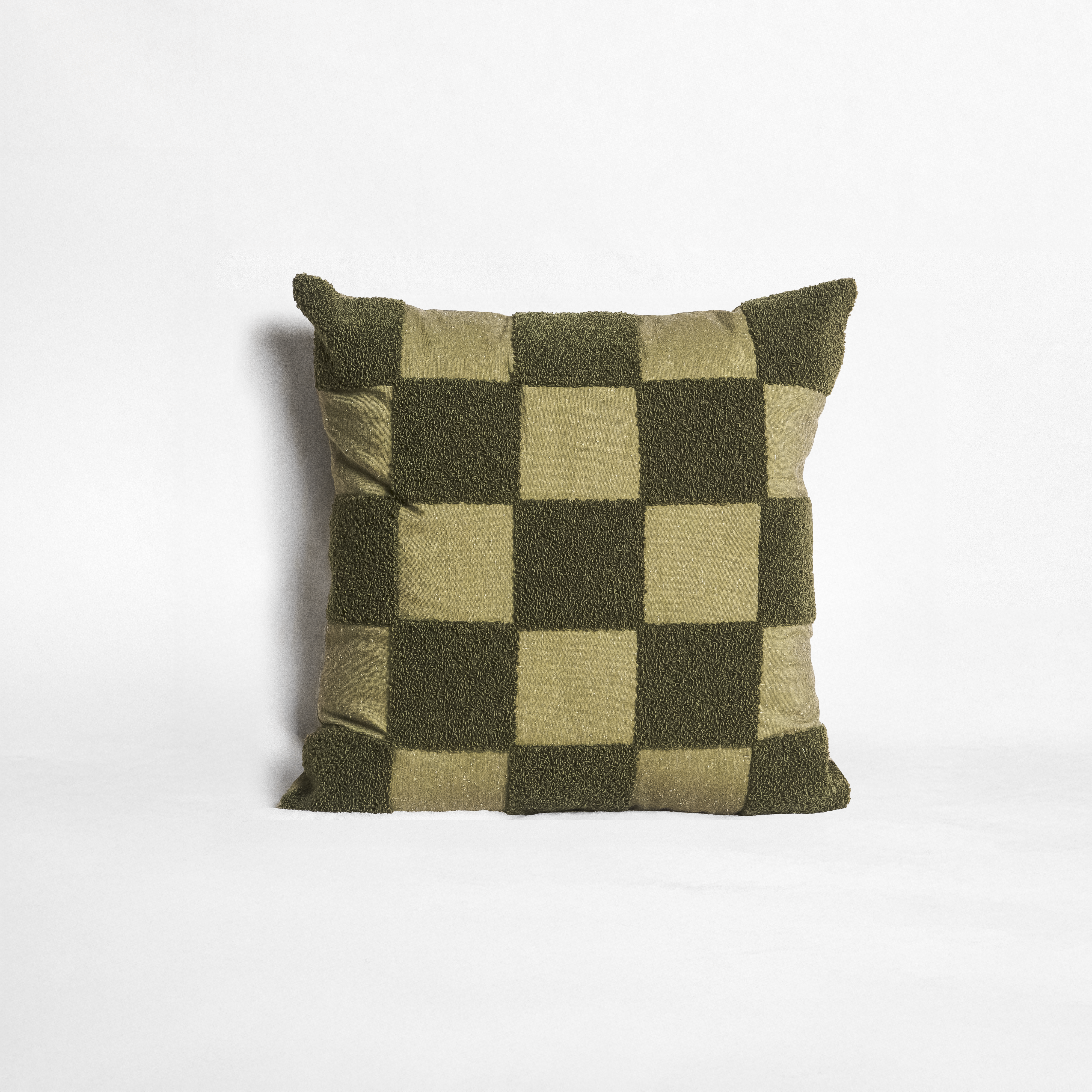 The Tufted Checkerboard Cushion