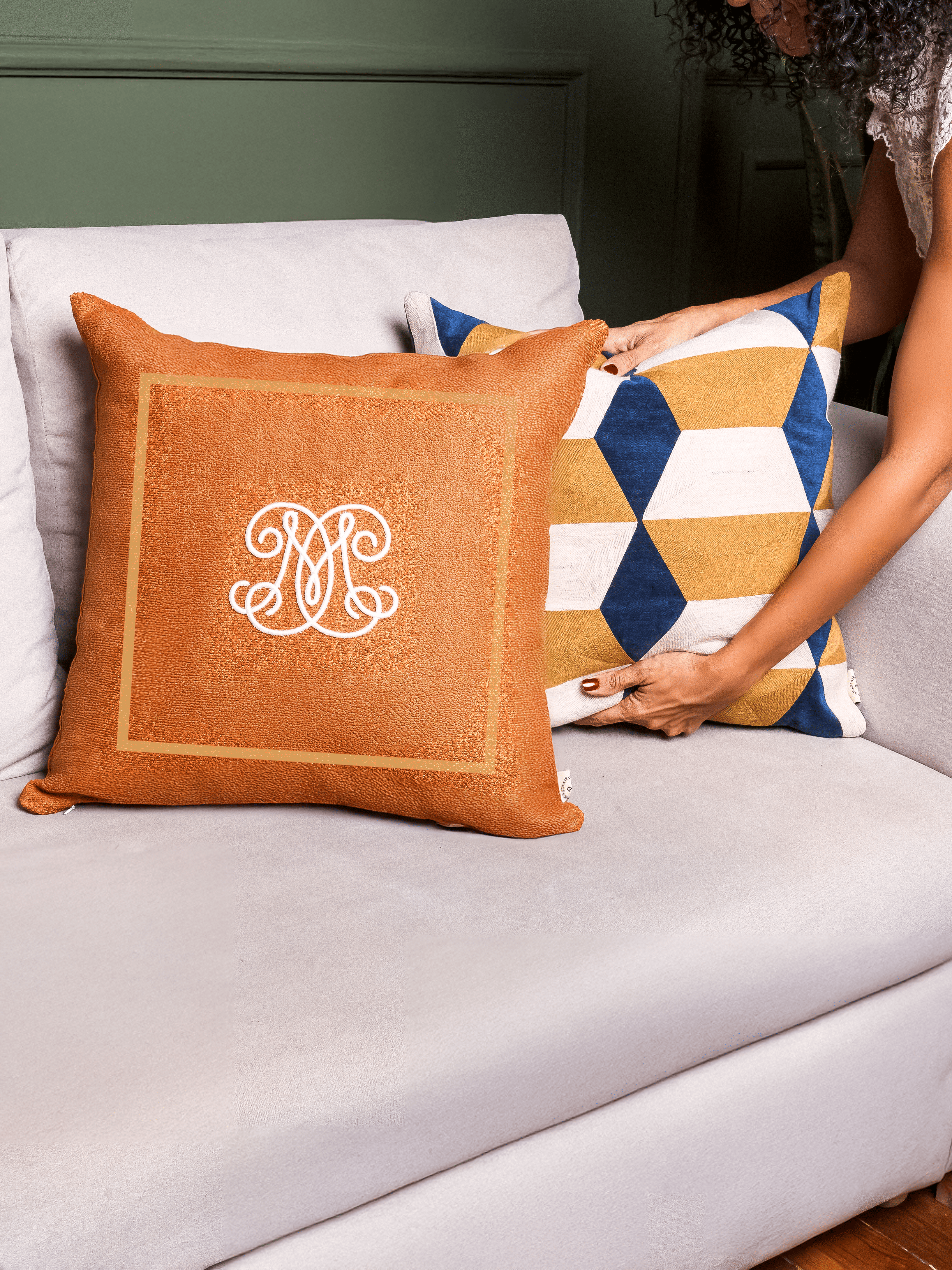 Heirloom aka Teta's cushion