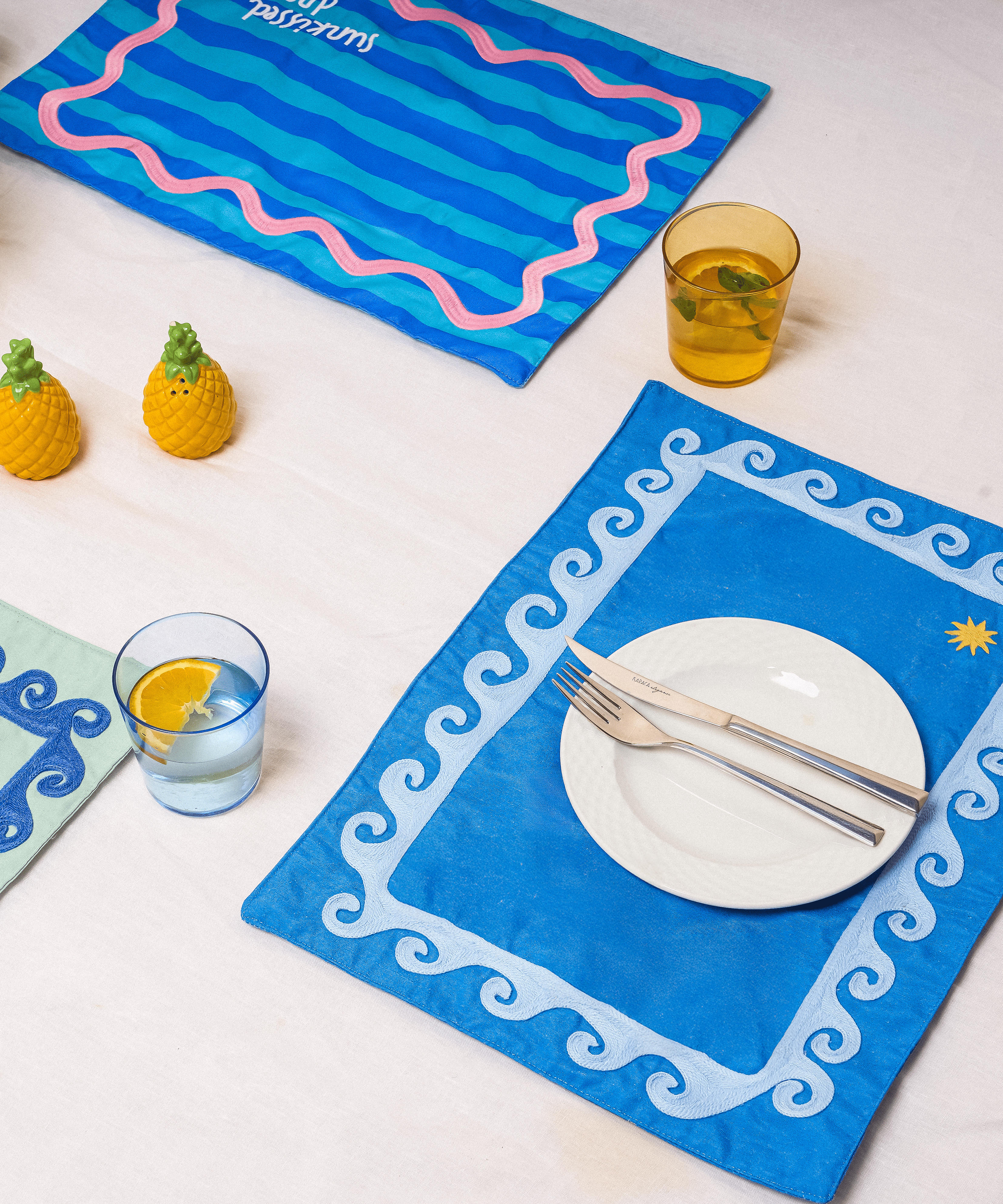 New Coastal Placemats Inspired by the sea