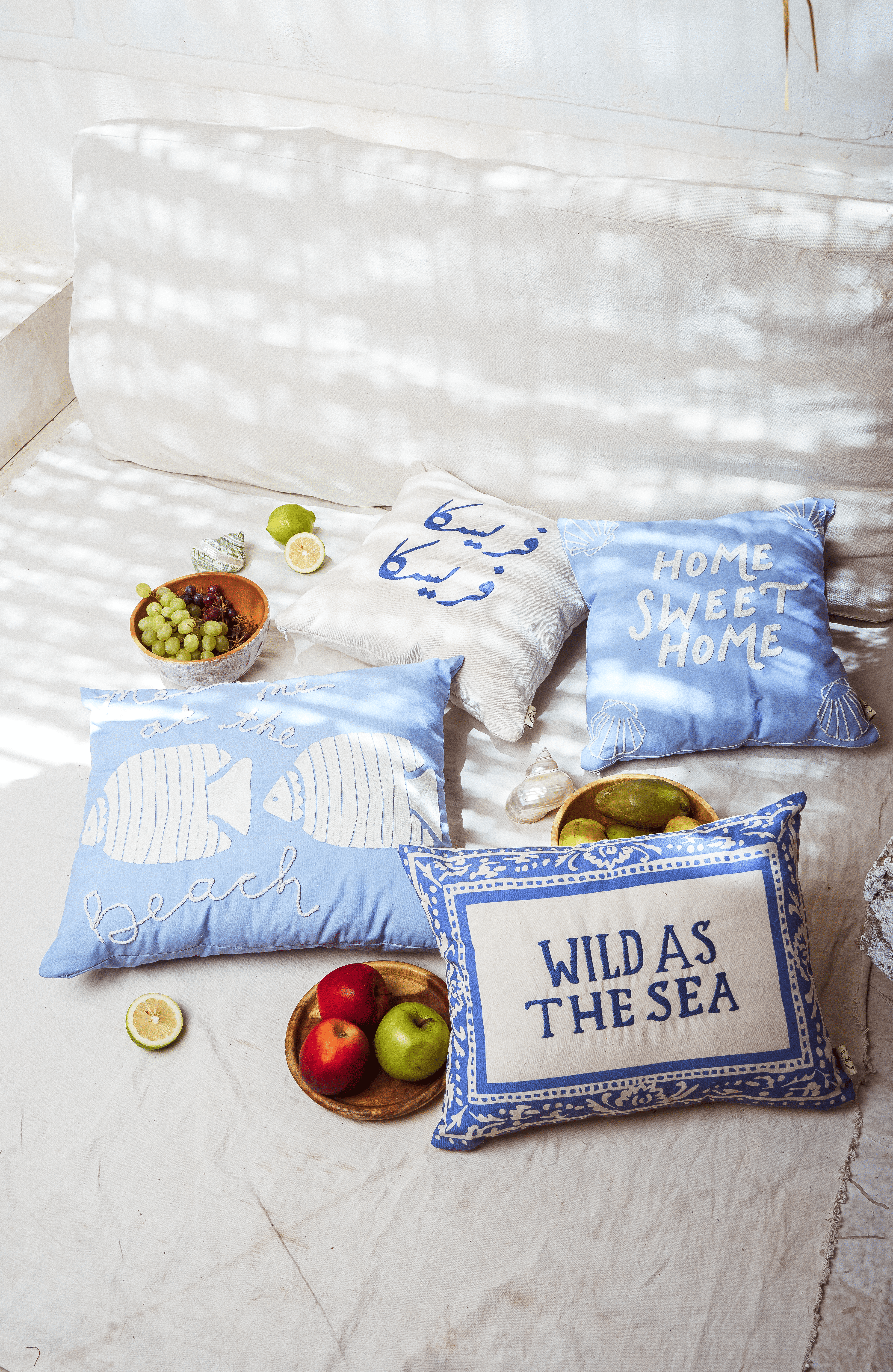Salt & Stillness Cushions