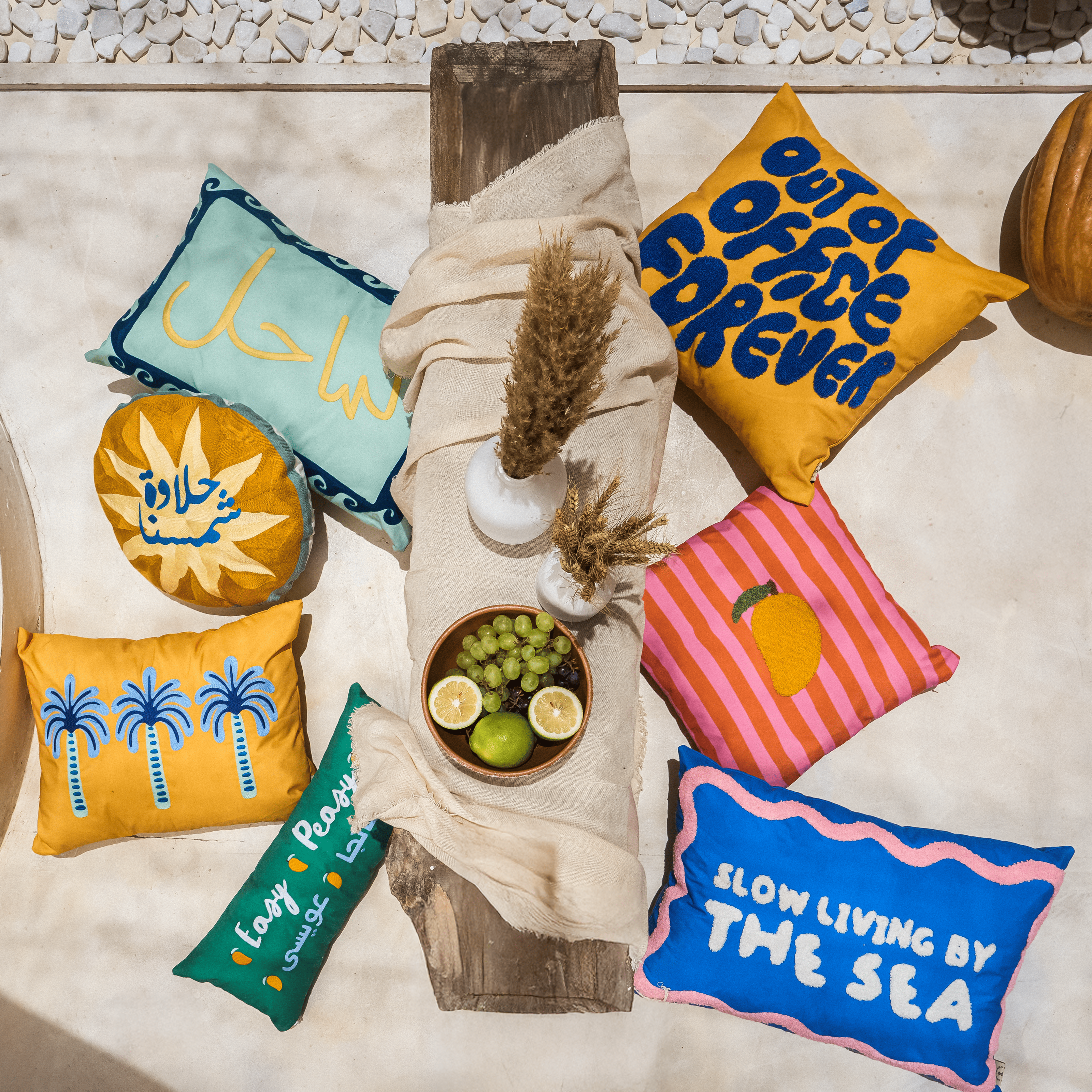 Sun & Surge Cushions