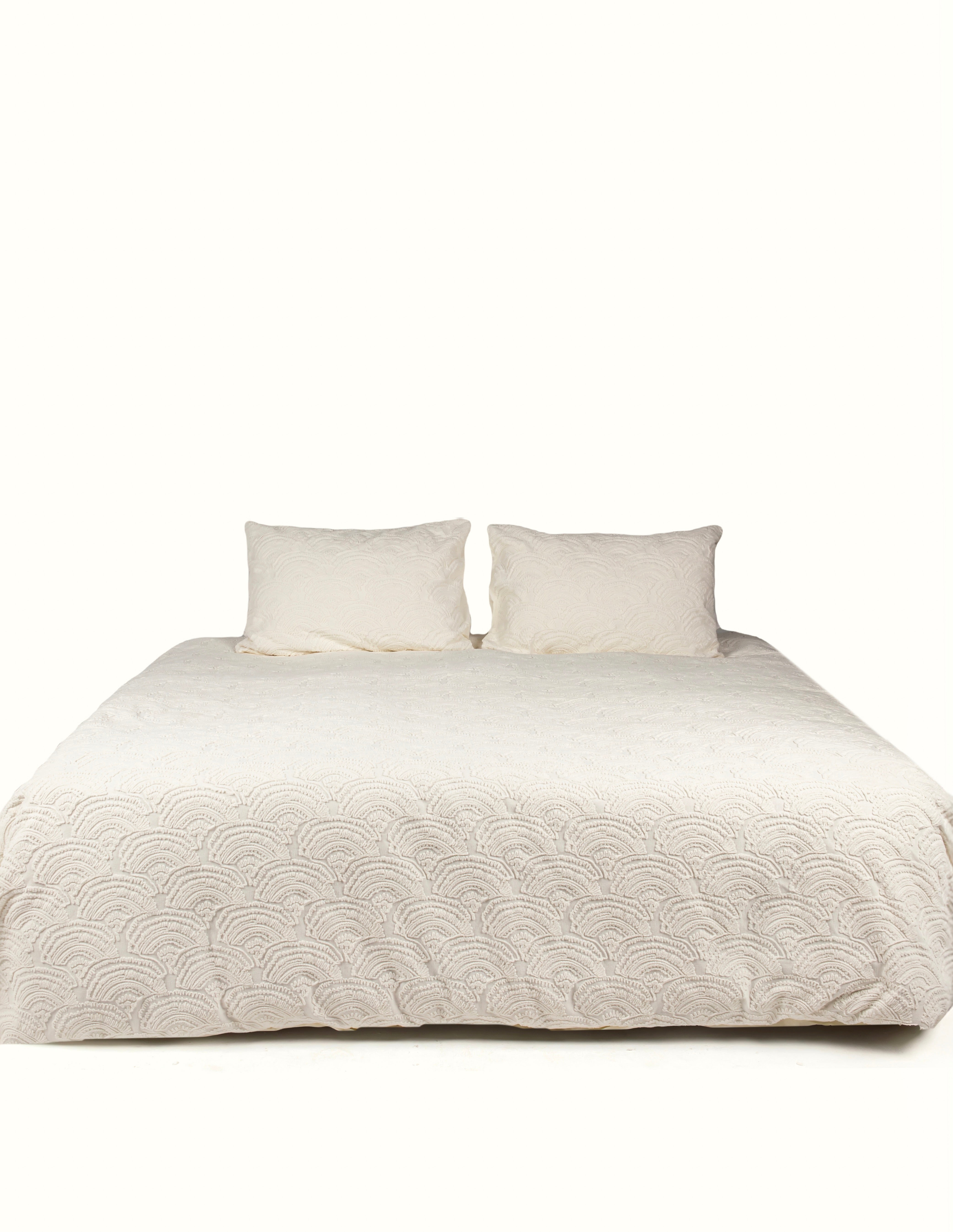 Engraved Chenille Duvet Set