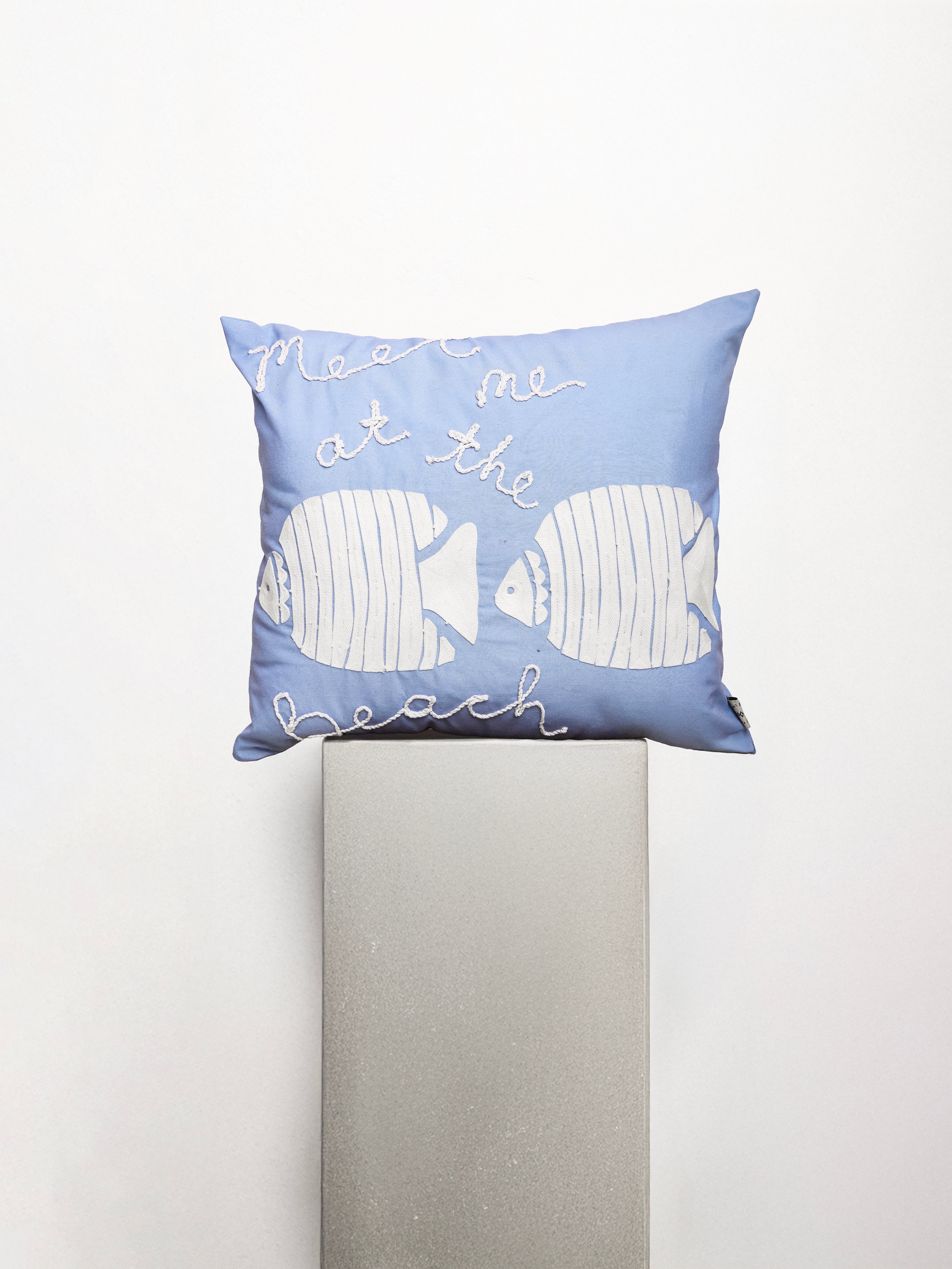 Meet Me at the Beach Cushion