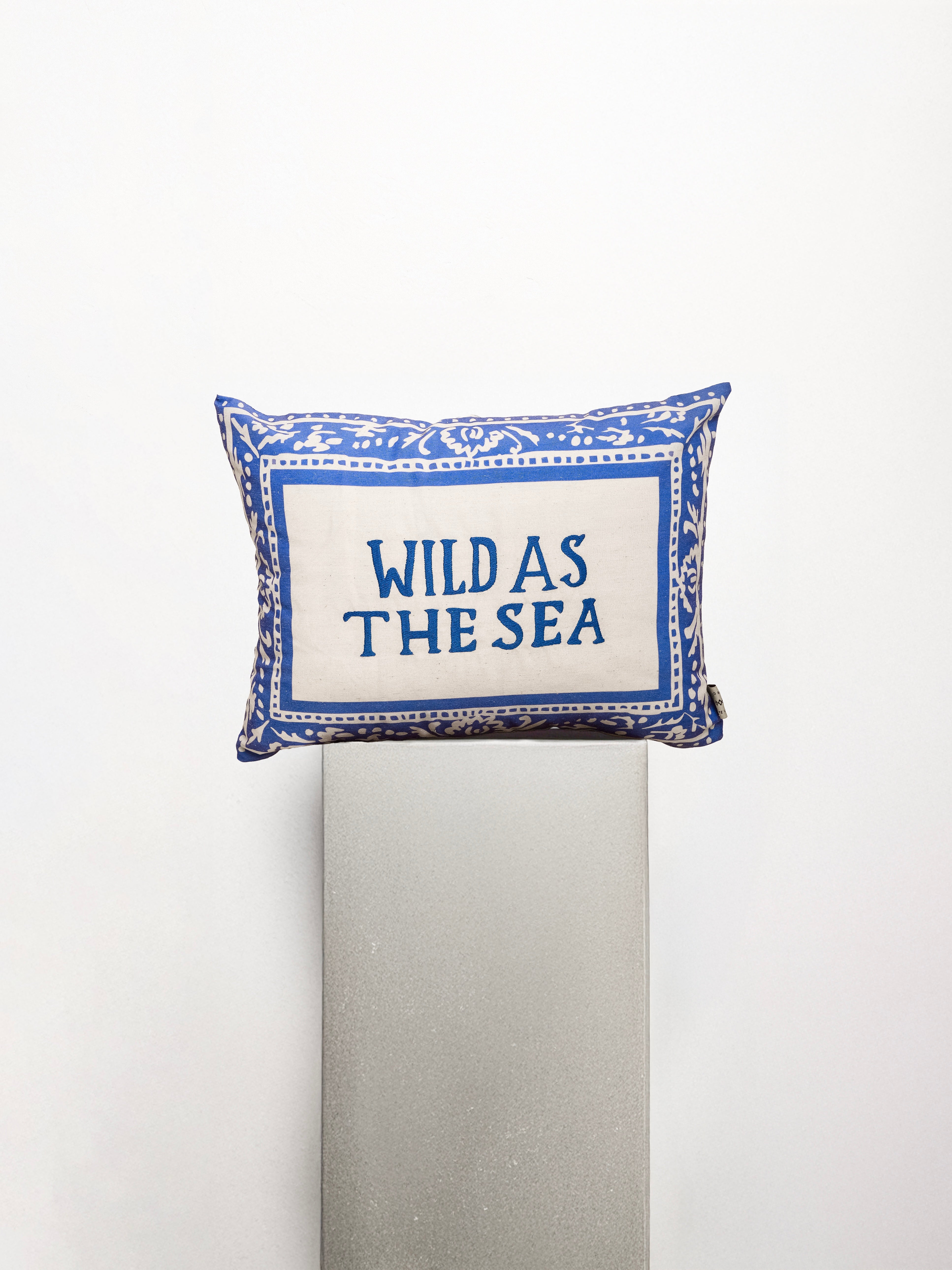 Wild As The Sea Cushion