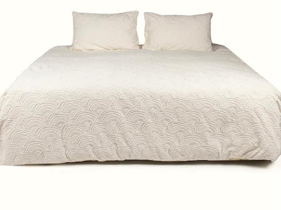 Engraved Chenille Duvet Set