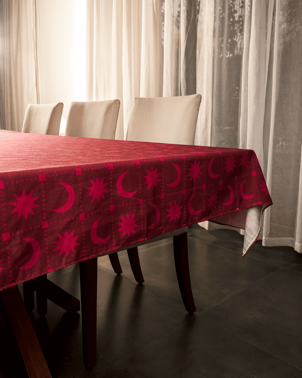 The Crimson Cresent Tablecloth